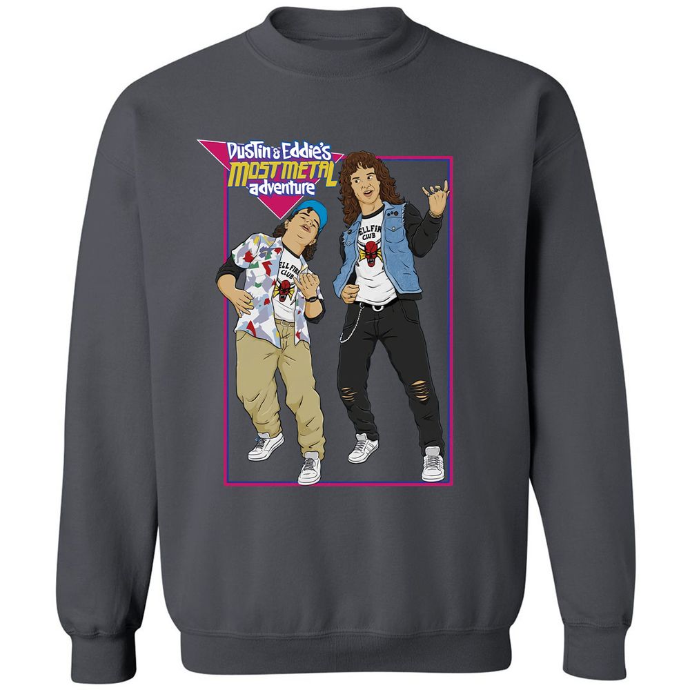 Classic Unisex Sweatshirt - 3QYB3DVX - Charcoal - 7