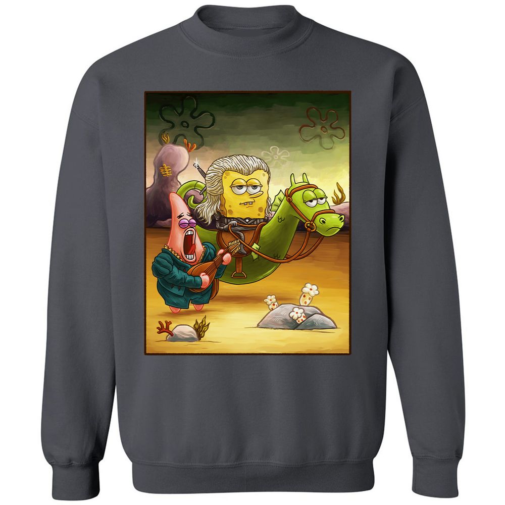 Classic Unisex Sweatshirt - VWPZBAWX - Charcoal - 7