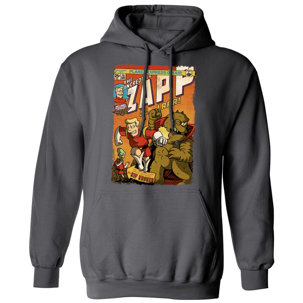 Classic Unisex Hoodie - CBVY7G2V - Charcoal - 7