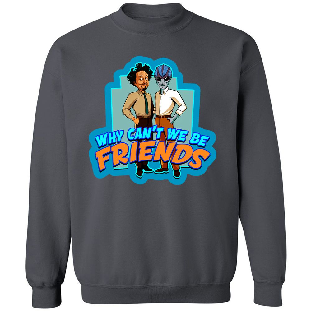 Classic Unisex Sweatshirt - WM72K794 - Charcoal - 7