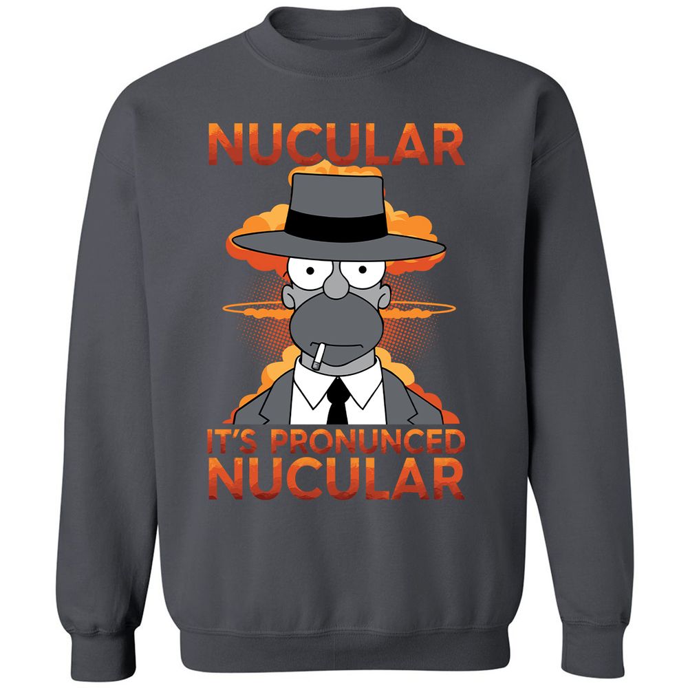 Classic Unisex Sweatshirt - X9FB6YWW - Charcoal - 7