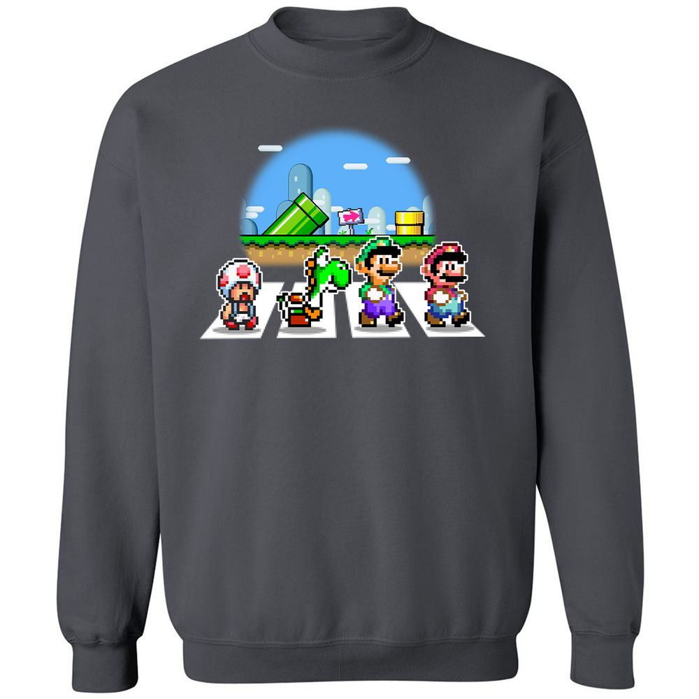 Classic Unisex Sweatshirt - K5YFV69U - Charcoal - 7