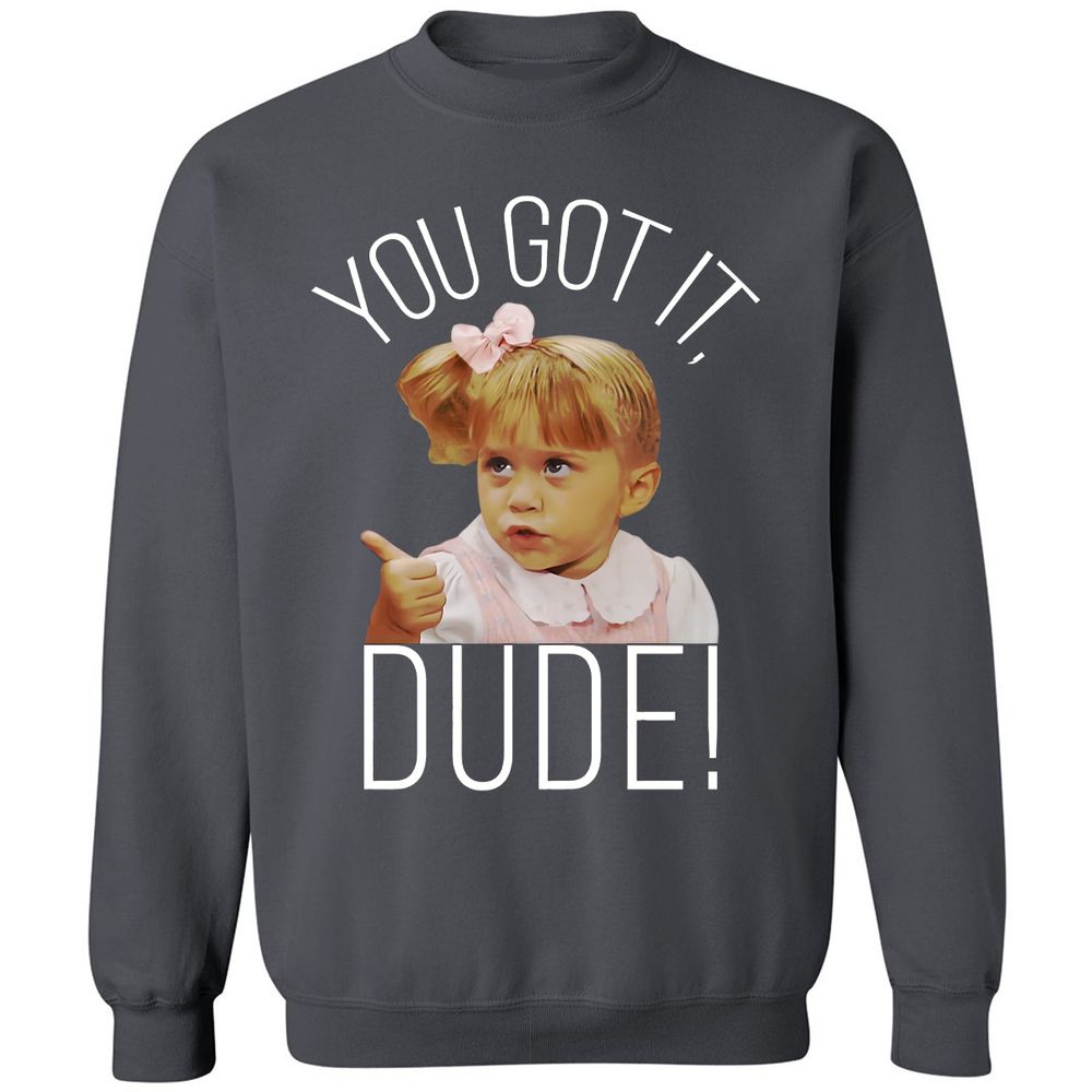 Classic Unisex Sweatshirt - XDCYNJ7F - Charcoal - 7