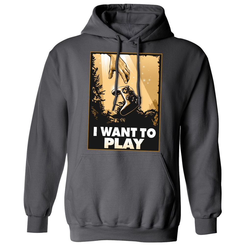 Classic Unisex Hoodie - S5AY2VWN - Charcoal - 7