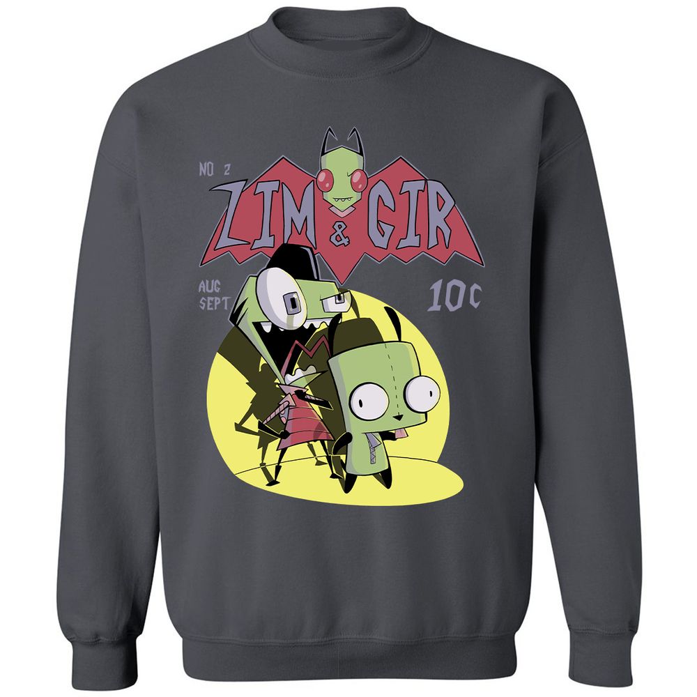 Classic Unisex Sweatshirt - P9S4HGQQ - Charcoal - 7