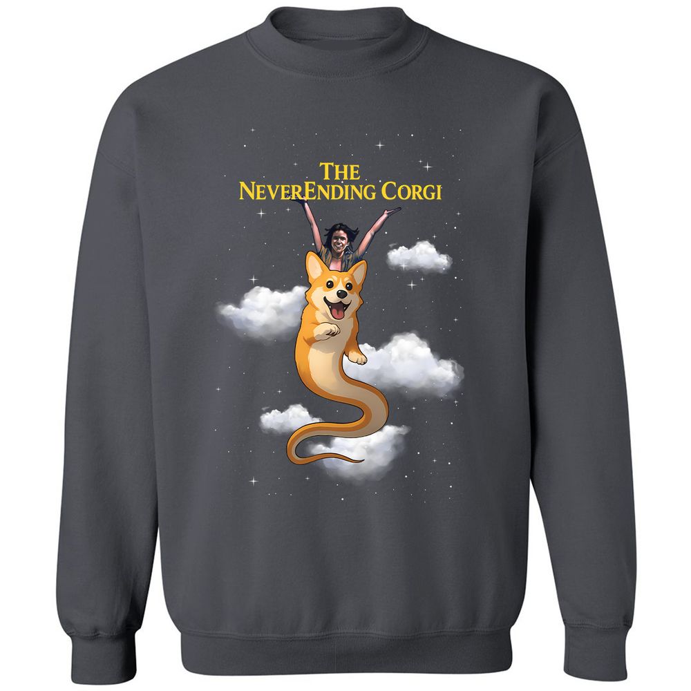 Classic Unisex Sweatshirt - USVG1YFY - Charcoal - 7