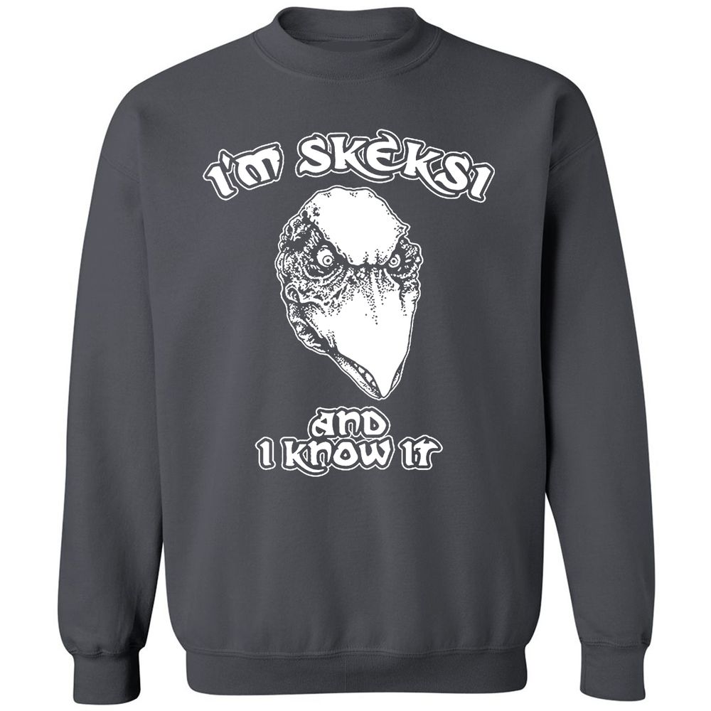 Classic Unisex Sweatshirt - 3Q2ZLAAL - Charcoal - 7