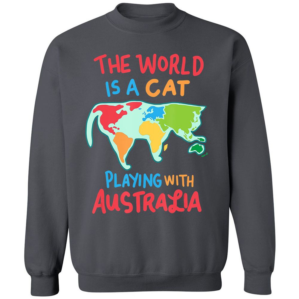 Classic Unisex Sweatshirt - Y32LEPNZ - Charcoal - 7