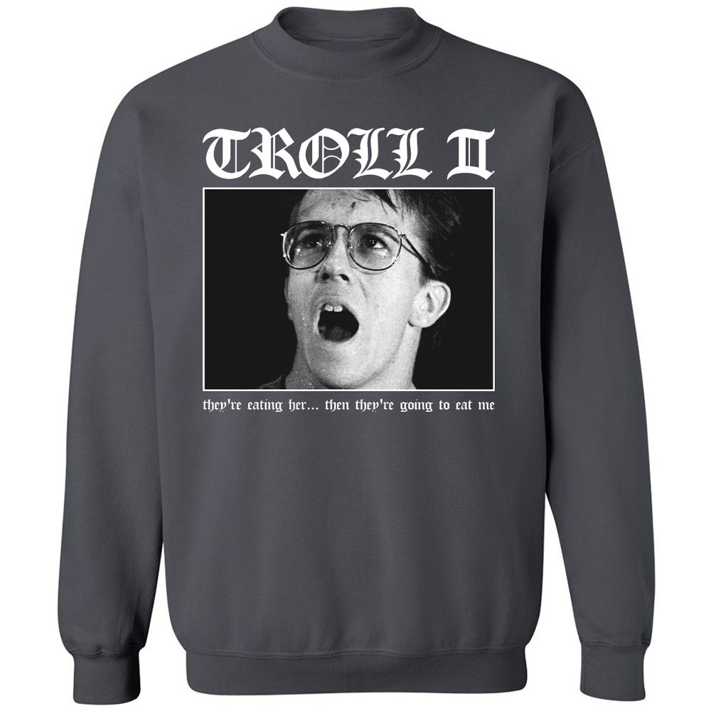 Classic Unisex Sweatshirt - F8C9PKM2 - Charcoal - 7