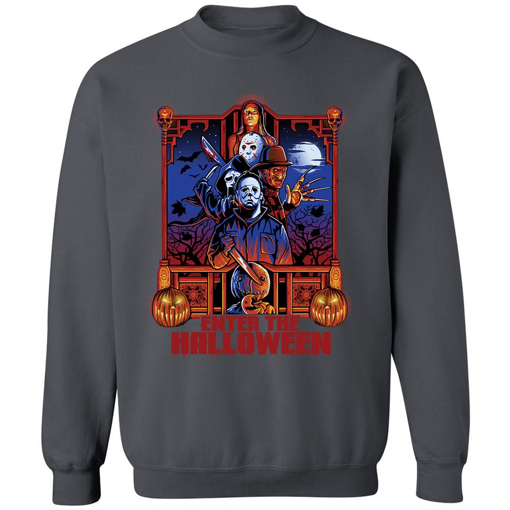 Classic Unisex Sweatshirt - D79DMT1R - Charcoal - 7