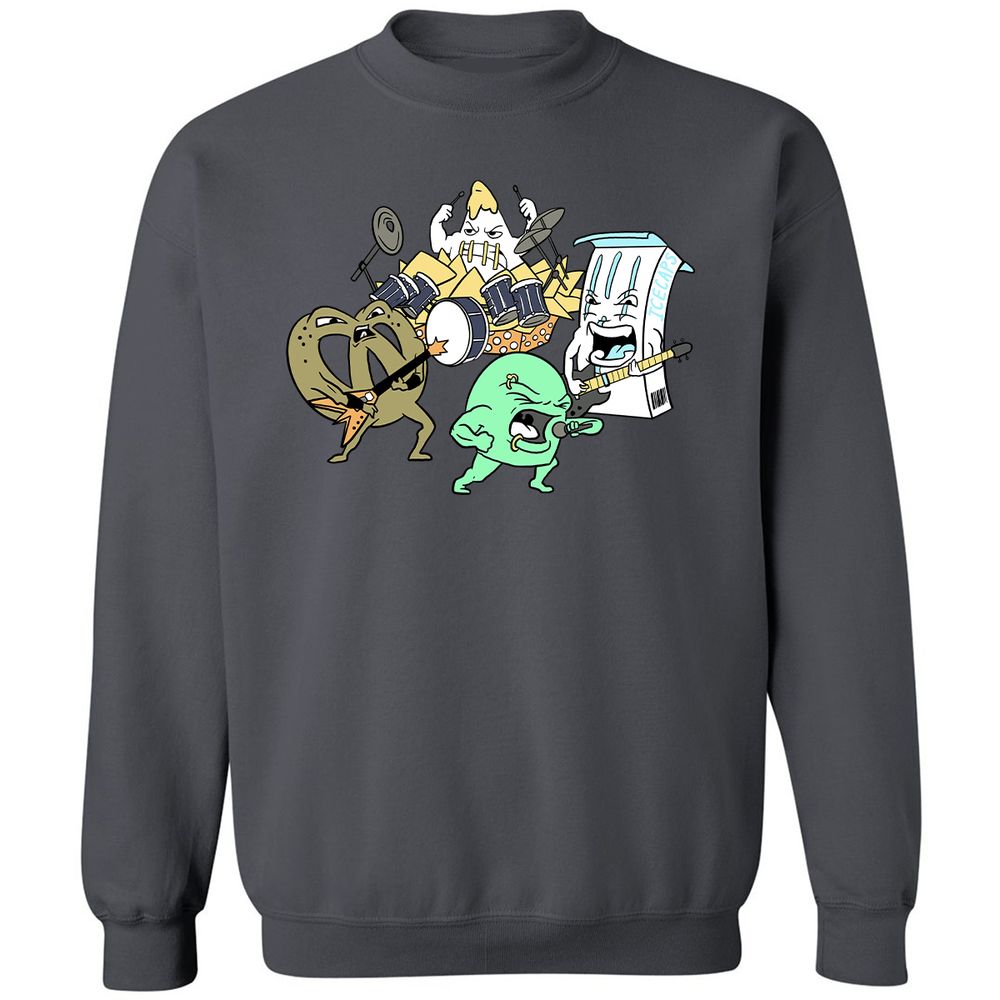 Classic Unisex Sweatshirt - T1A5MJYC - Charcoal - 7
