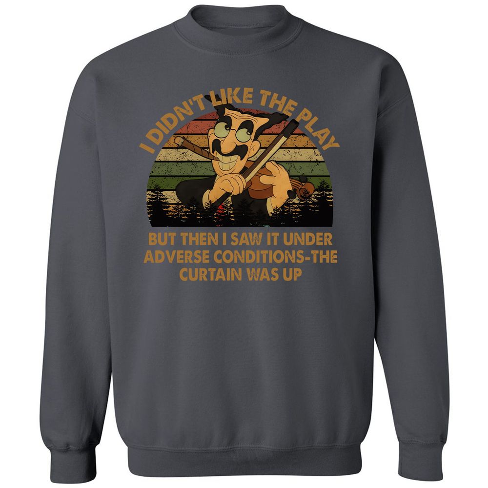 Classic Unisex Sweatshirt - SSPYAGQD - Charcoal - 7