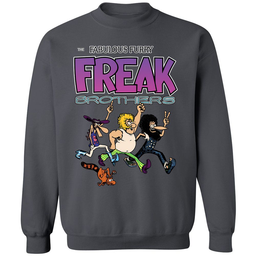 Classic Unisex Sweatshirt - 4HU4JJ8V - Charcoal - 7