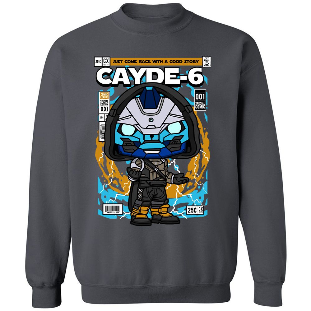 Classic Unisex Sweatshirt - BCQH9J48 - Charcoal - 7