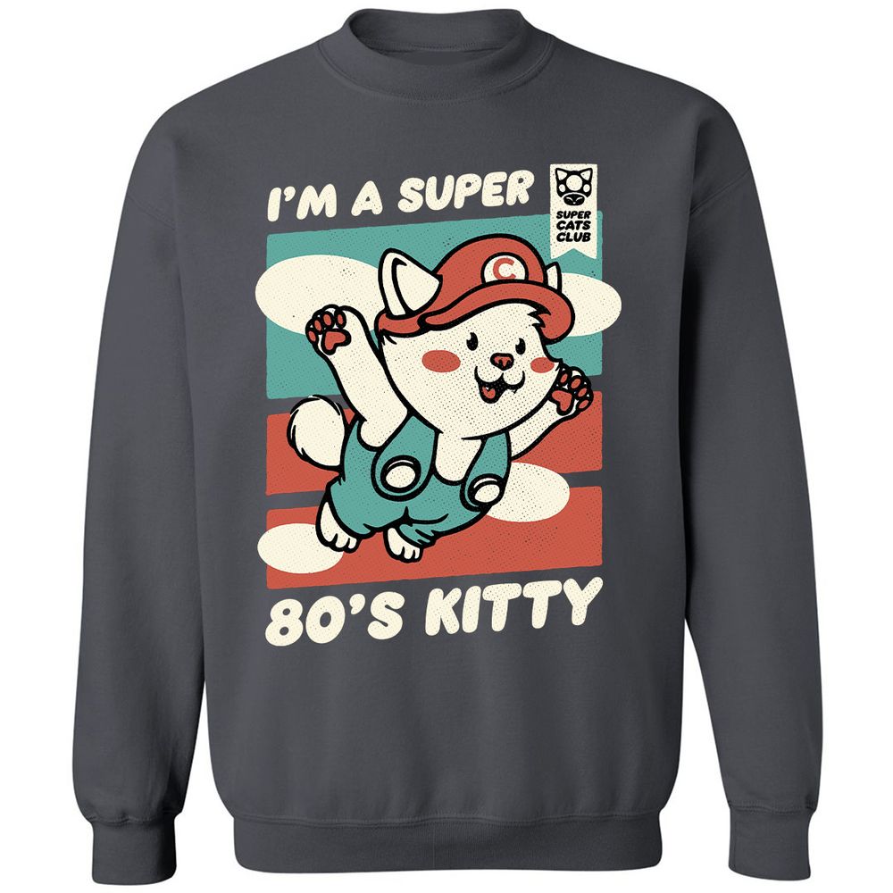 Classic Unisex Sweatshirt - RXDU1TZ9 - Charcoal - 7