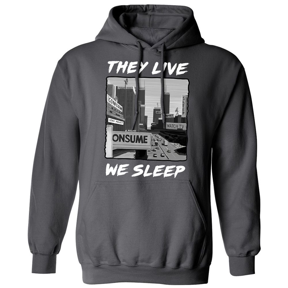Classic Unisex Hoodie - UUVH5LZN - Charcoal - 7