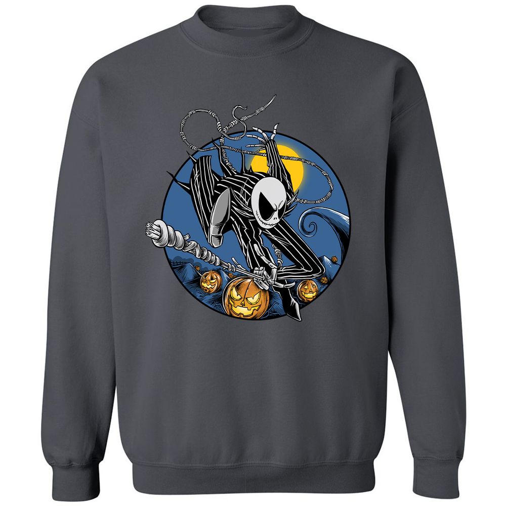 Classic Unisex Sweatshirt - ZV51XTMG - Charcoal - 7