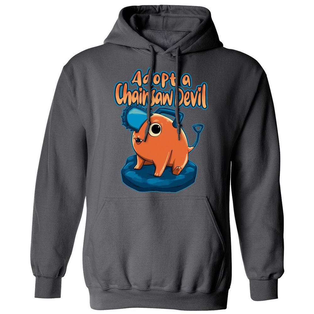 Classic Unisex Hoodie - NUVWGCM5 - Charcoal - 7