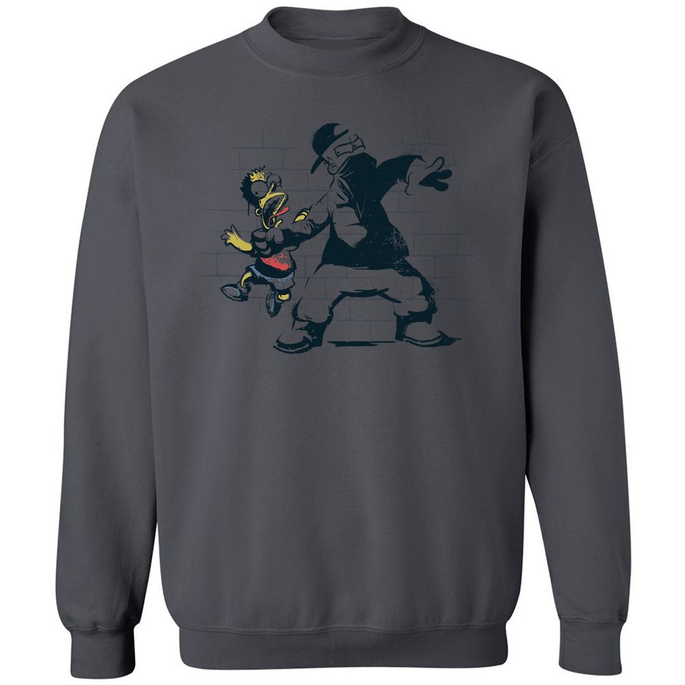 Classic Unisex Sweatshirt - LKM9M1TC - Charcoal - 7