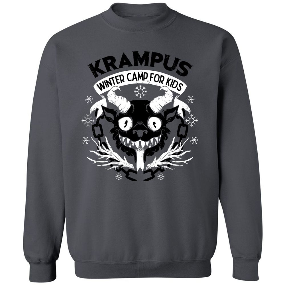 Classic Unisex Sweatshirt - VZB46UKM - Charcoal - 7