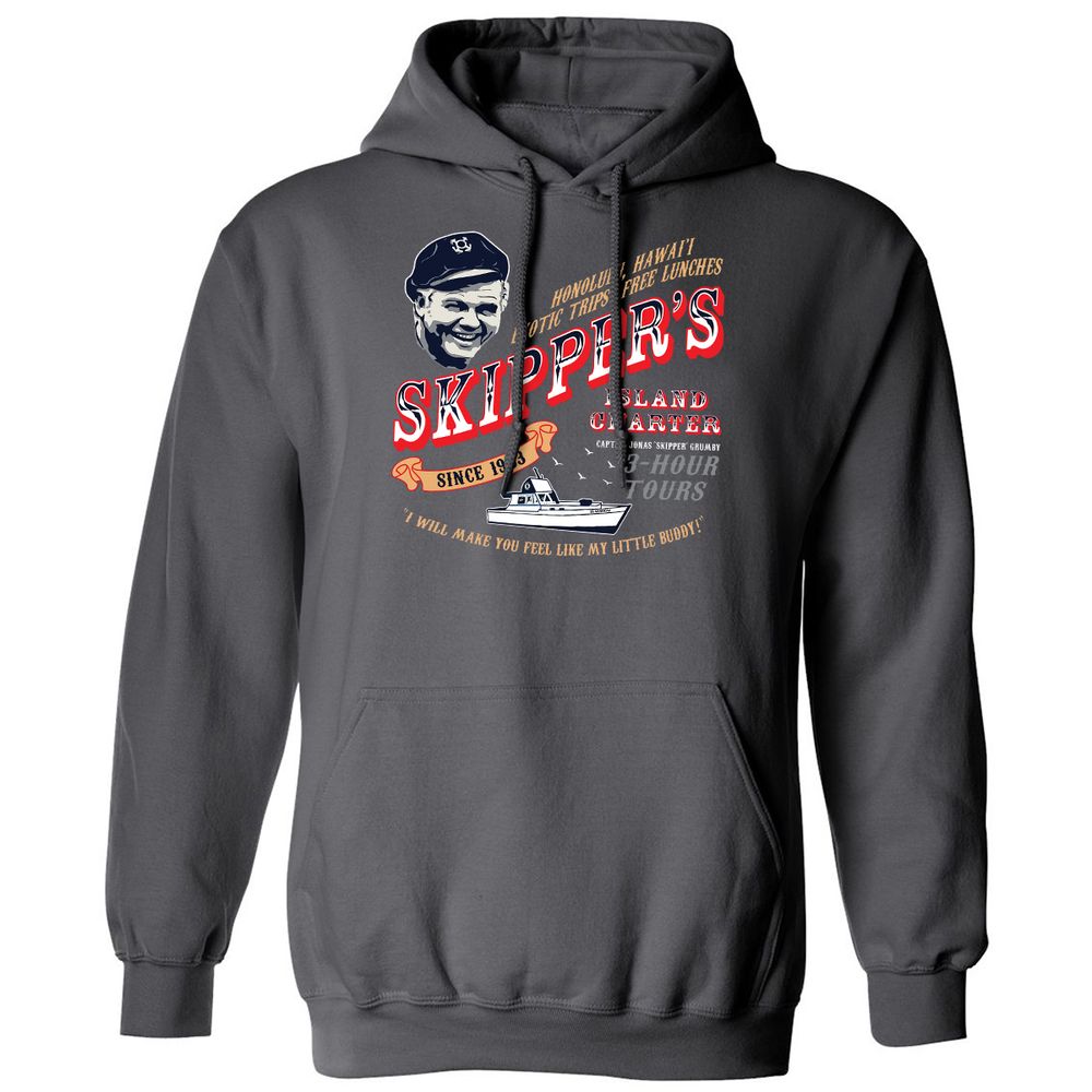 Skipper's Island Charter - Charcoal - 7