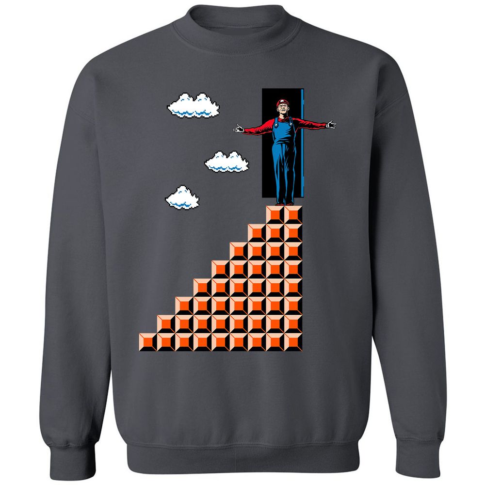 Classic Unisex Sweatshirt - CSVGJDRW - Charcoal - 7