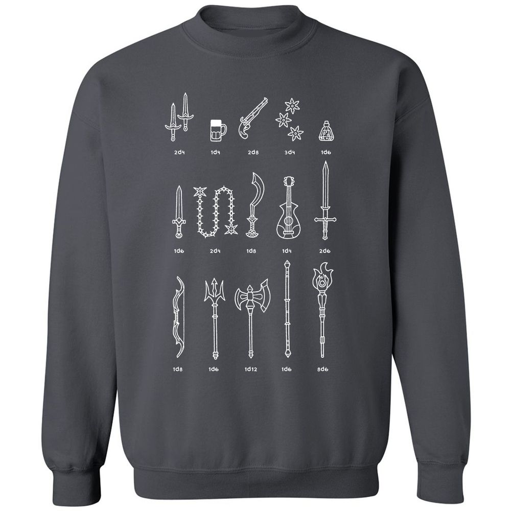 Classic Unisex Sweatshirt - Y4A9NFN4 - Charcoal - 7