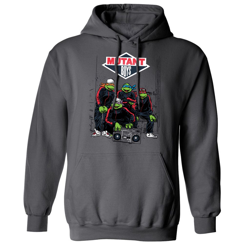 Classic Unisex Hoodie - ADKLD4DF - Charcoal - 7