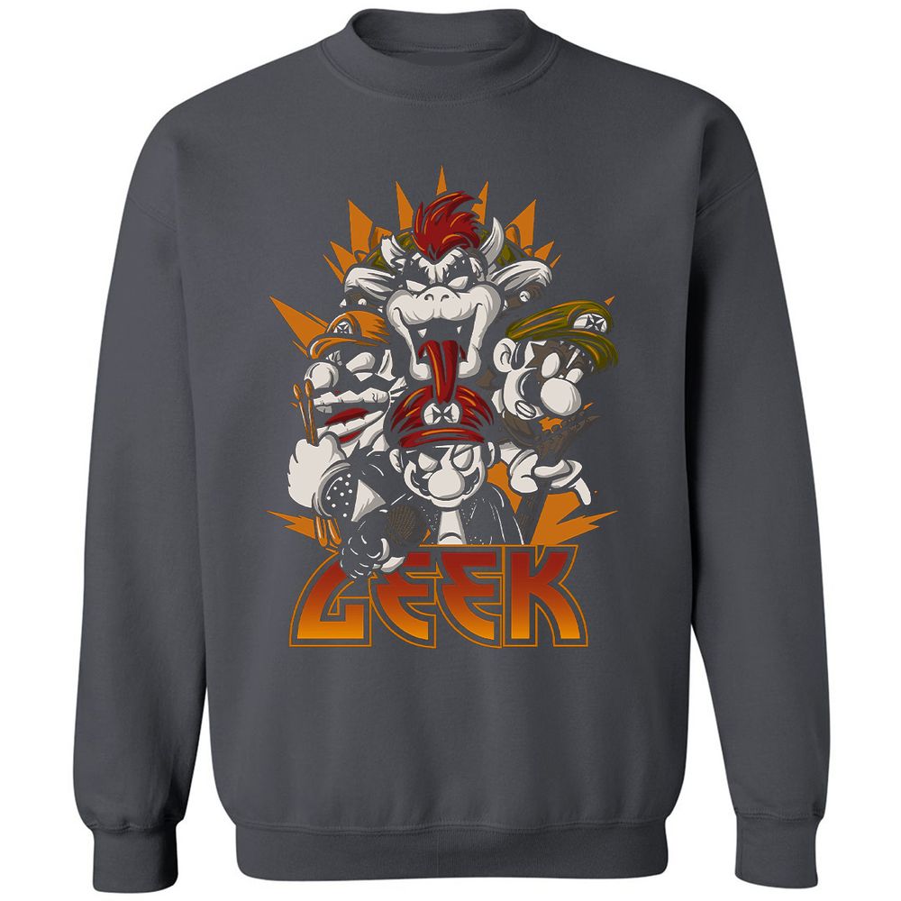 Classic Unisex Sweatshirt - TAF6WN85 - Charcoal - 7