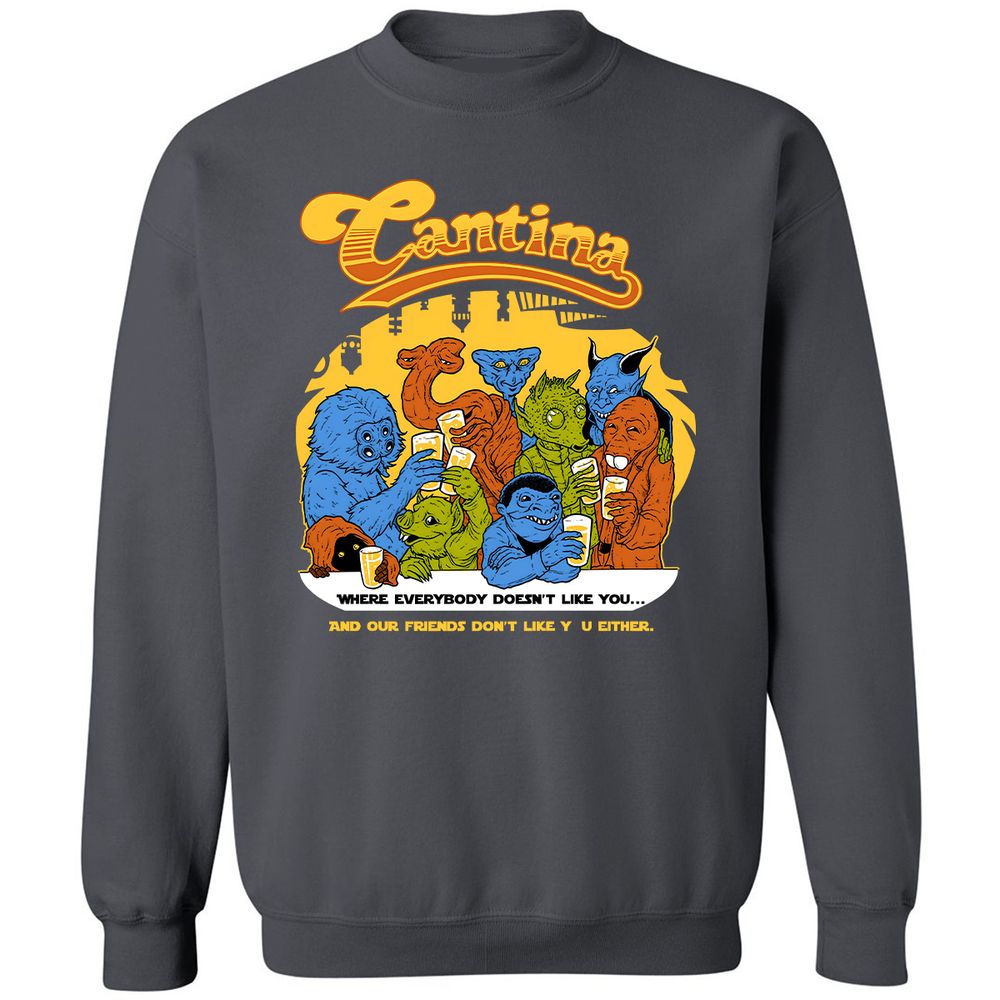 Classic Unisex Sweatshirt - V4DGV34Q - Charcoal - 7