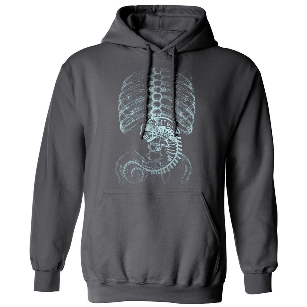 Classic Unisex Hoodie - JVAHXG5T - Charcoal - 7