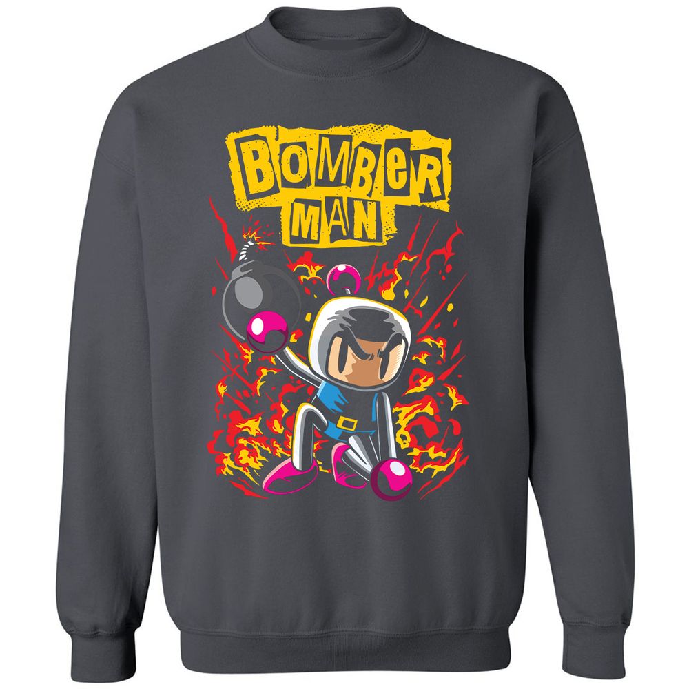 Classic Unisex Sweatshirt - 64BG6N9H - Charcoal - 7