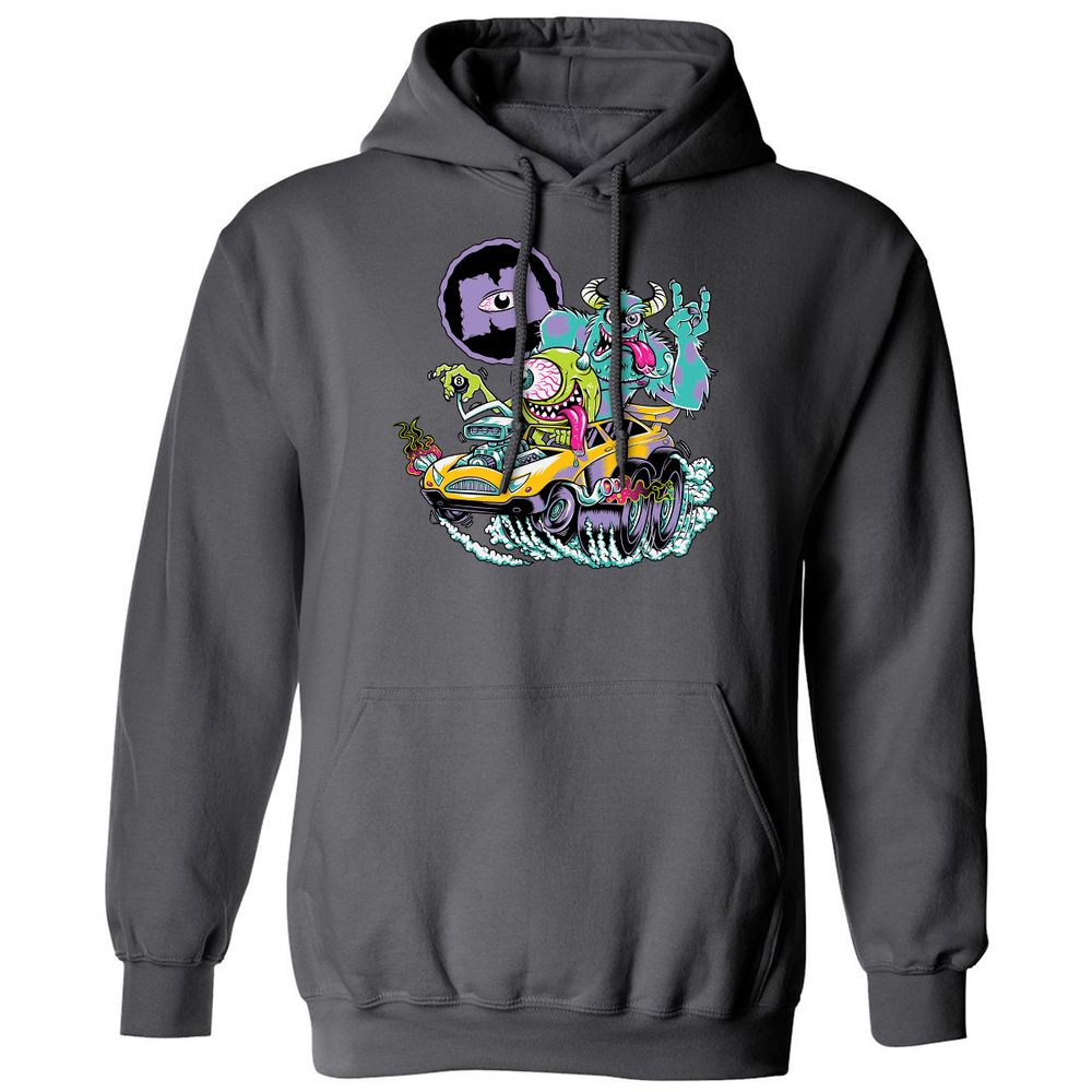 Classic Unisex Hoodie - GH3CM592 - Charcoal - 7