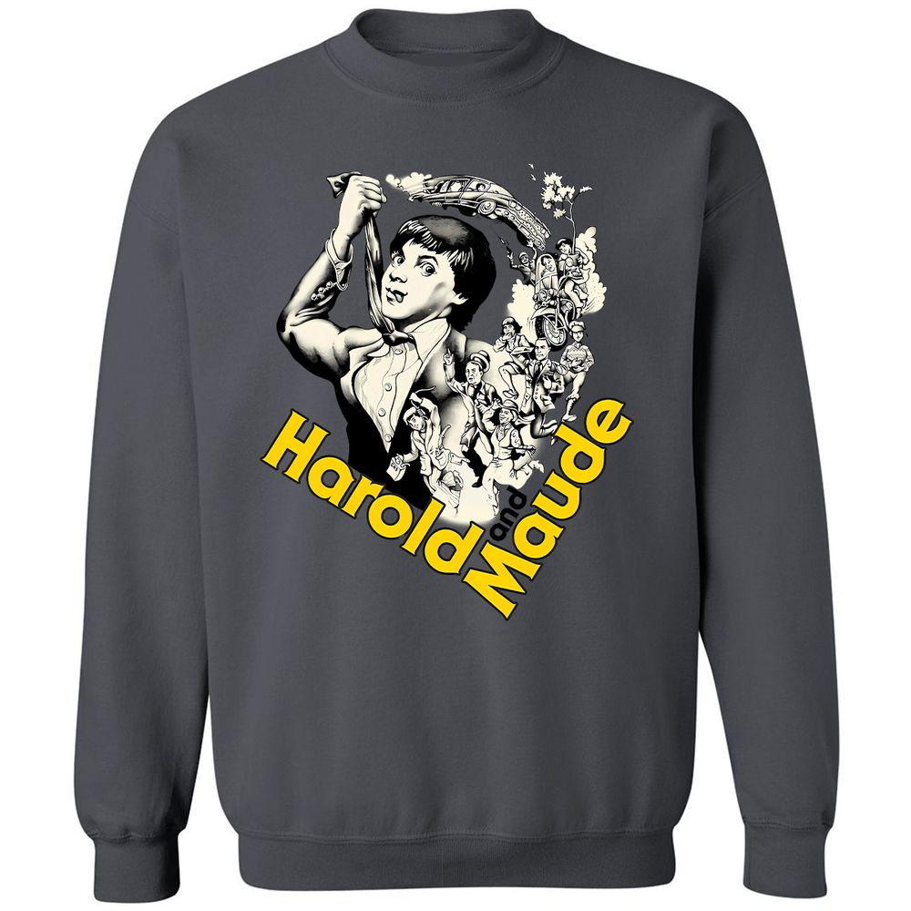 Classic Unisex Sweatshirt - Q8ZWV8F6 - Charcoal - 7