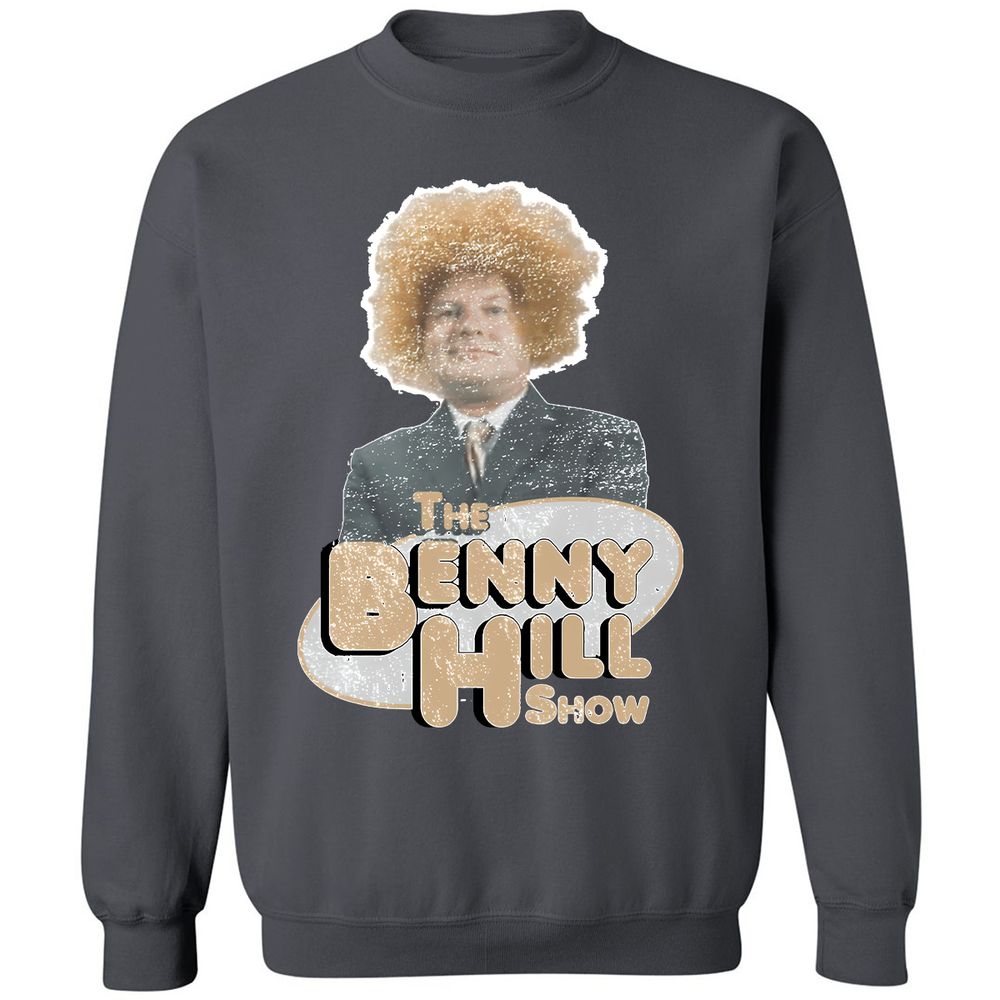 Classic Unisex Sweatshirt - S4HX61SV - Charcoal - 7