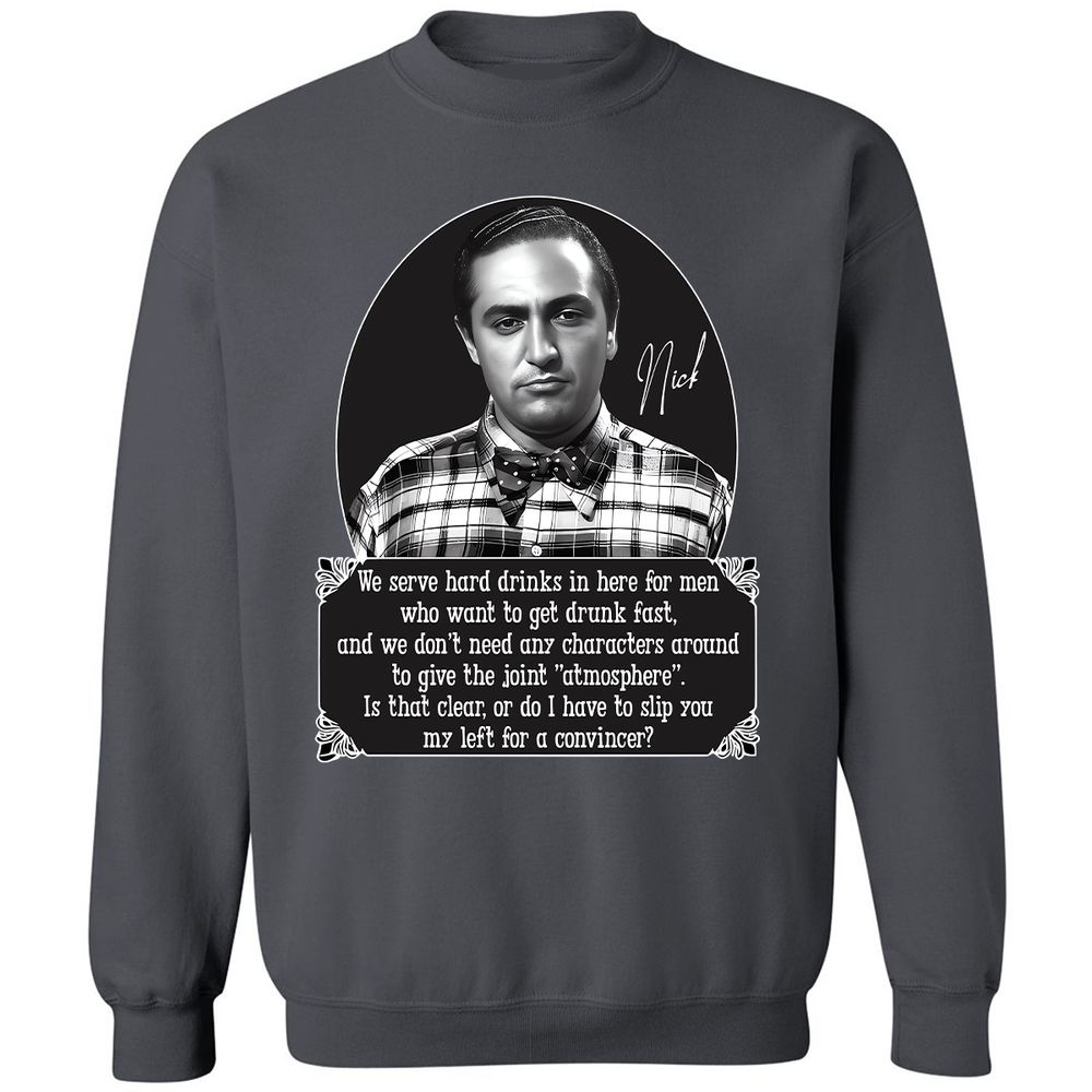 Classic Unisex Sweatshirt - TCSV68T2 - Charcoal - 7