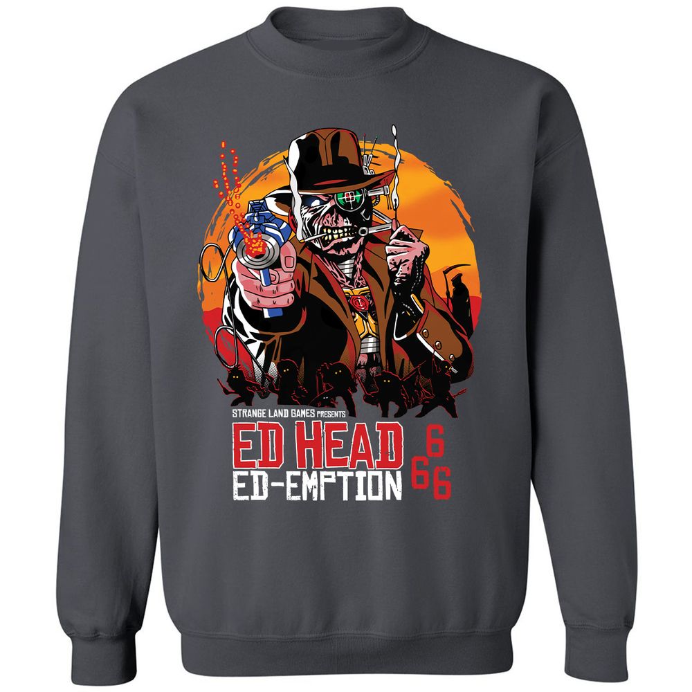 Classic Unisex Sweatshirt - GCGQ1ZEG - Charcoal - 7