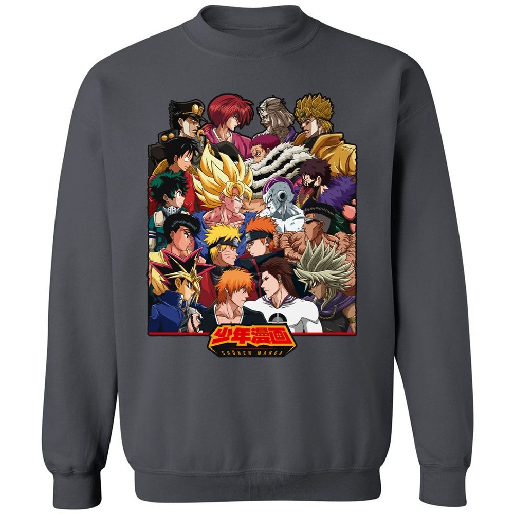 Classic Unisex Sweatshirt - 63KY7NXM - Charcoal - 7