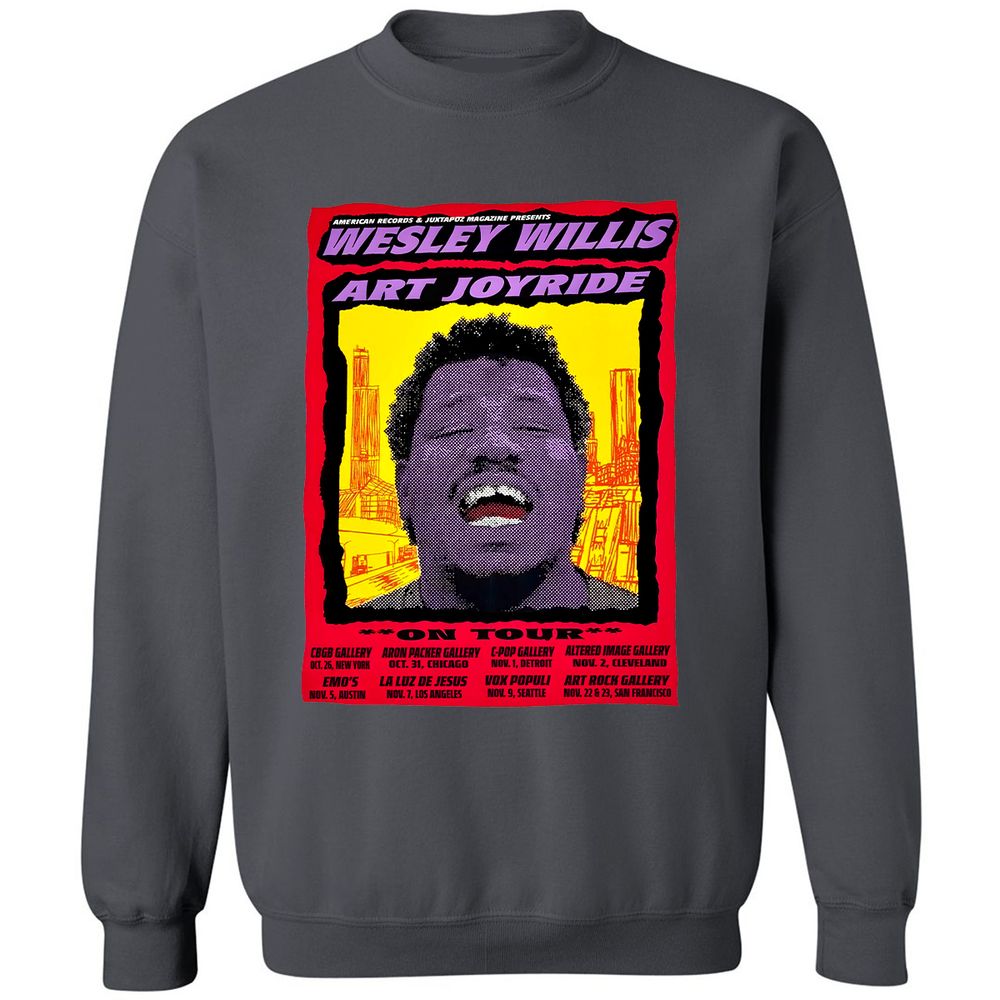 WESLEY WILLIS - ART JOYRIDE - Charcoal - 7