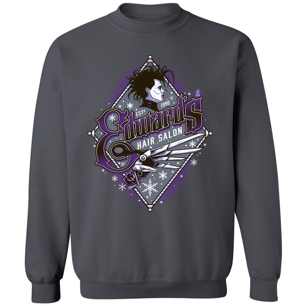 Classic Unisex Sweatshirt - BGWZ82JS - Charcoal - 7