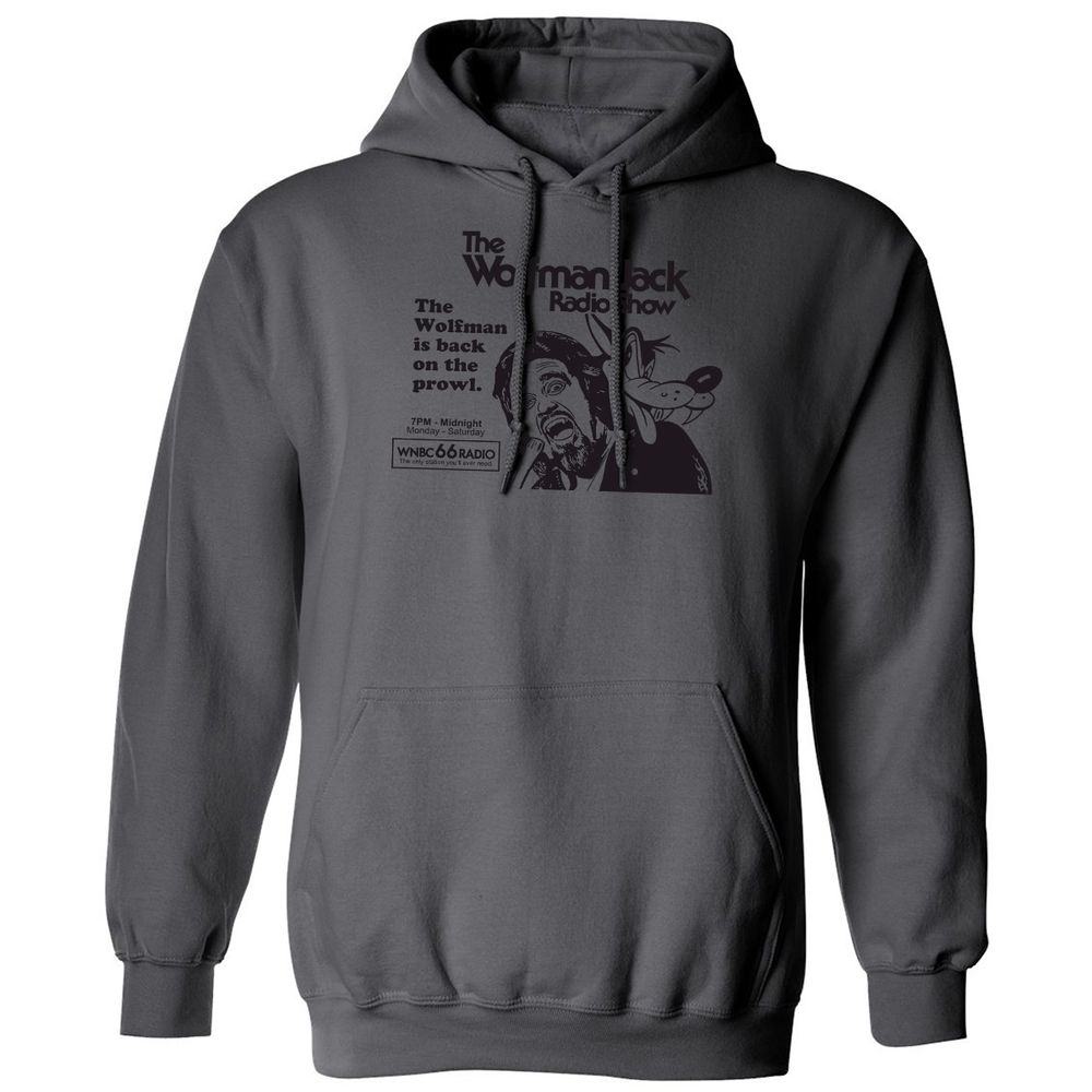 Classic Unisex Hoodie - GZKFJ64N - Charcoal - 7