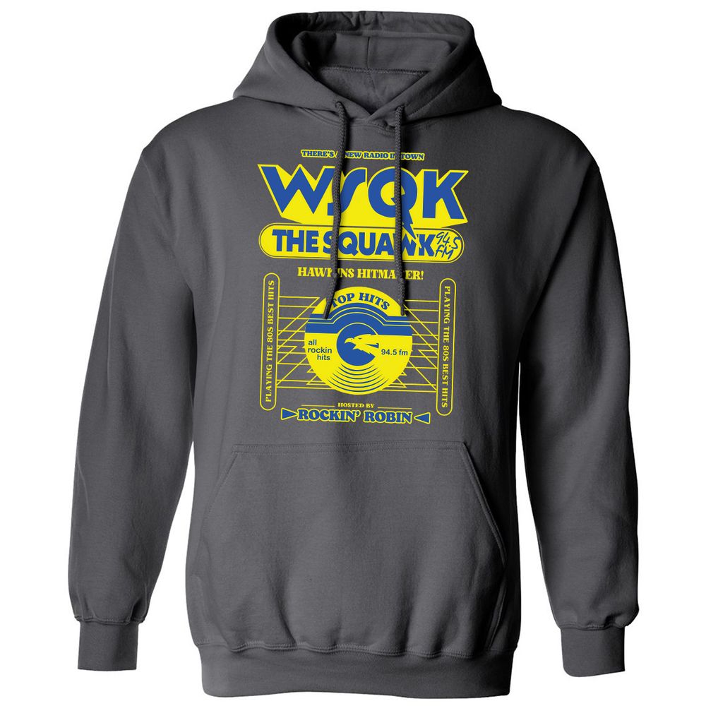 Classic Unisex Hoodie - VTK6U33H - Charcoal - 7