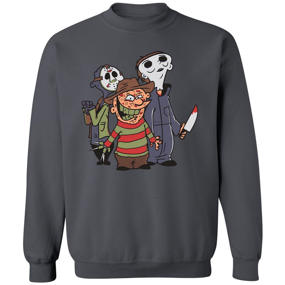 Classic Unisex Sweatshirt - P3XJACBM - Charcoal - 7