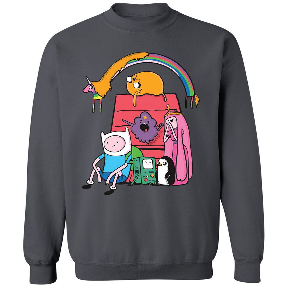 Classic Unisex Sweatshirt - DGQ8WD4K - Charcoal - 7