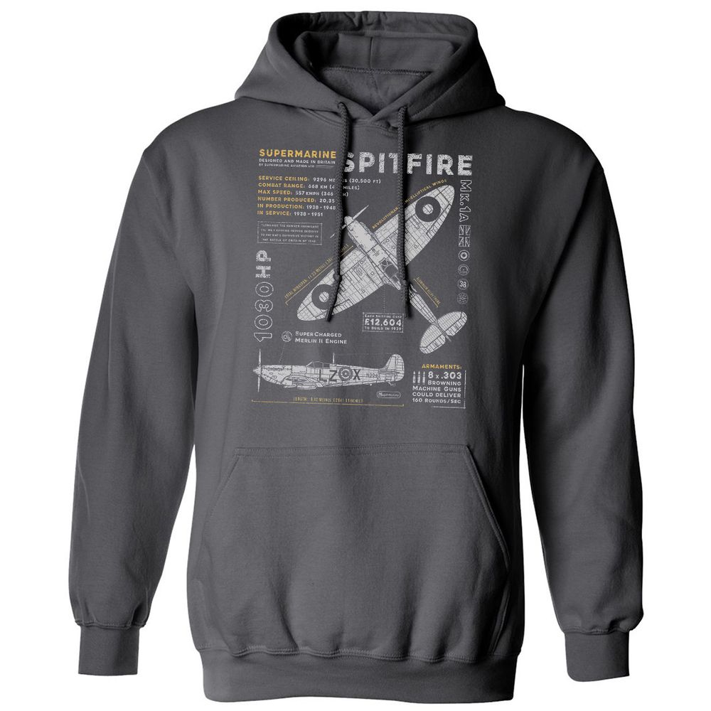 Supermarine Spitfire Essential - Charcoal - 7