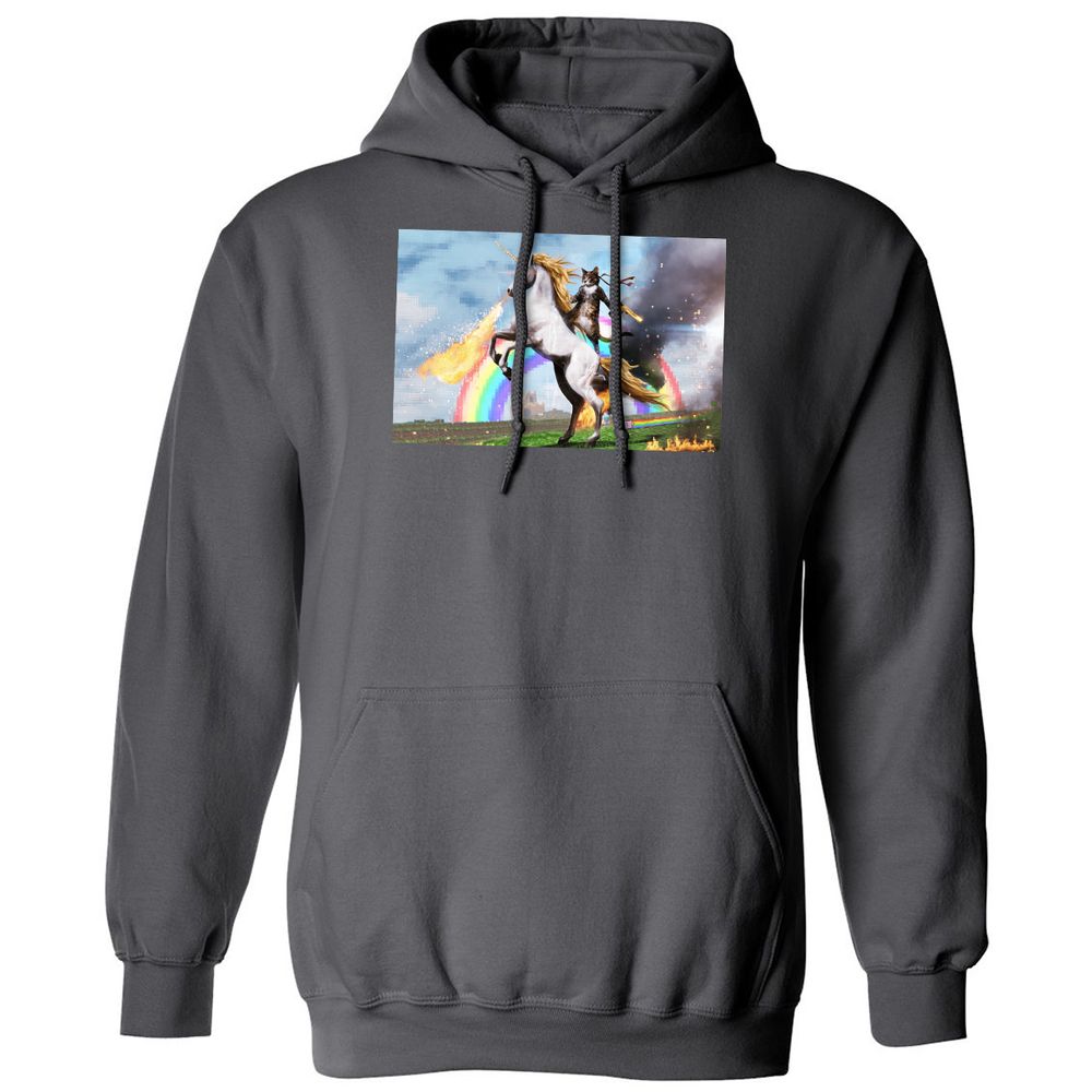 Classic Unisex Hoodie - 1B7Y15SL - Charcoal - 7