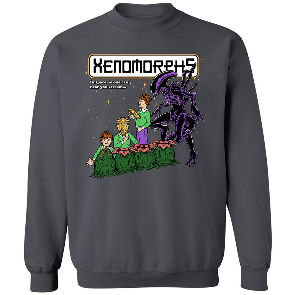 Classic Unisex Sweatshirt - 3EH7L2NJ - Charcoal - 7
