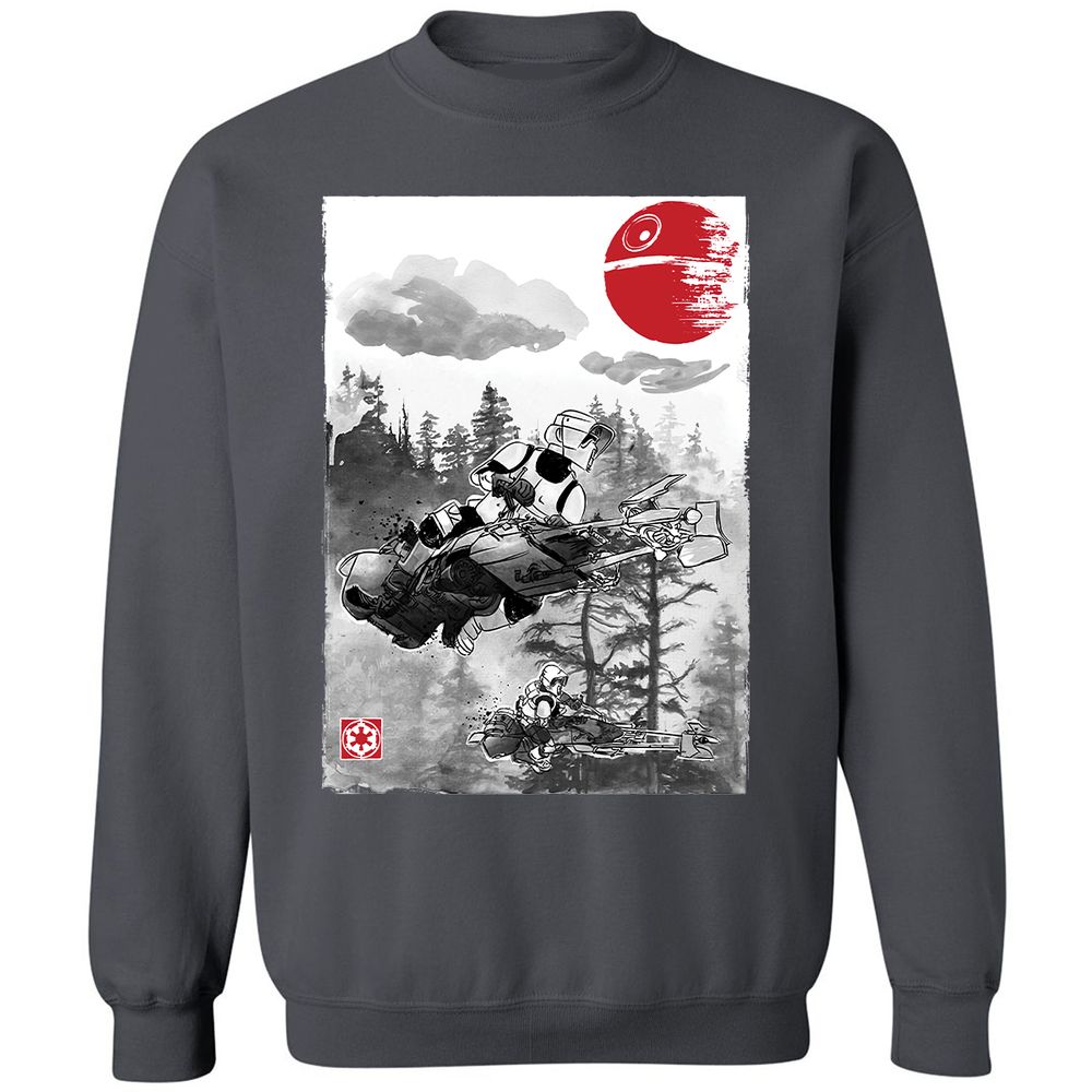 Classic Unisex Sweatshirt - X7QFK66J - Charcoal - 7