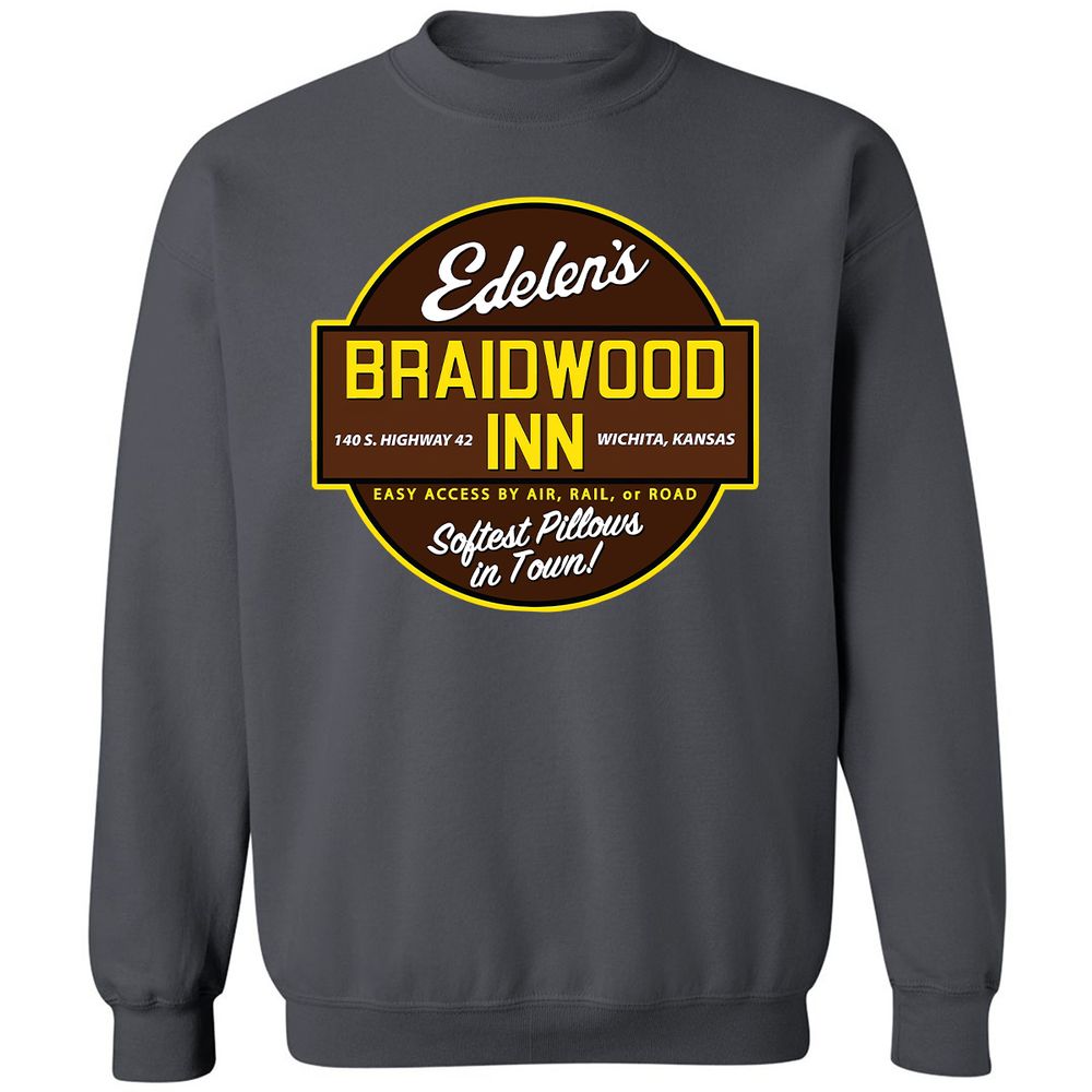 Classic Unisex Sweatshirt - 5B3VANW8 - Charcoal - 7