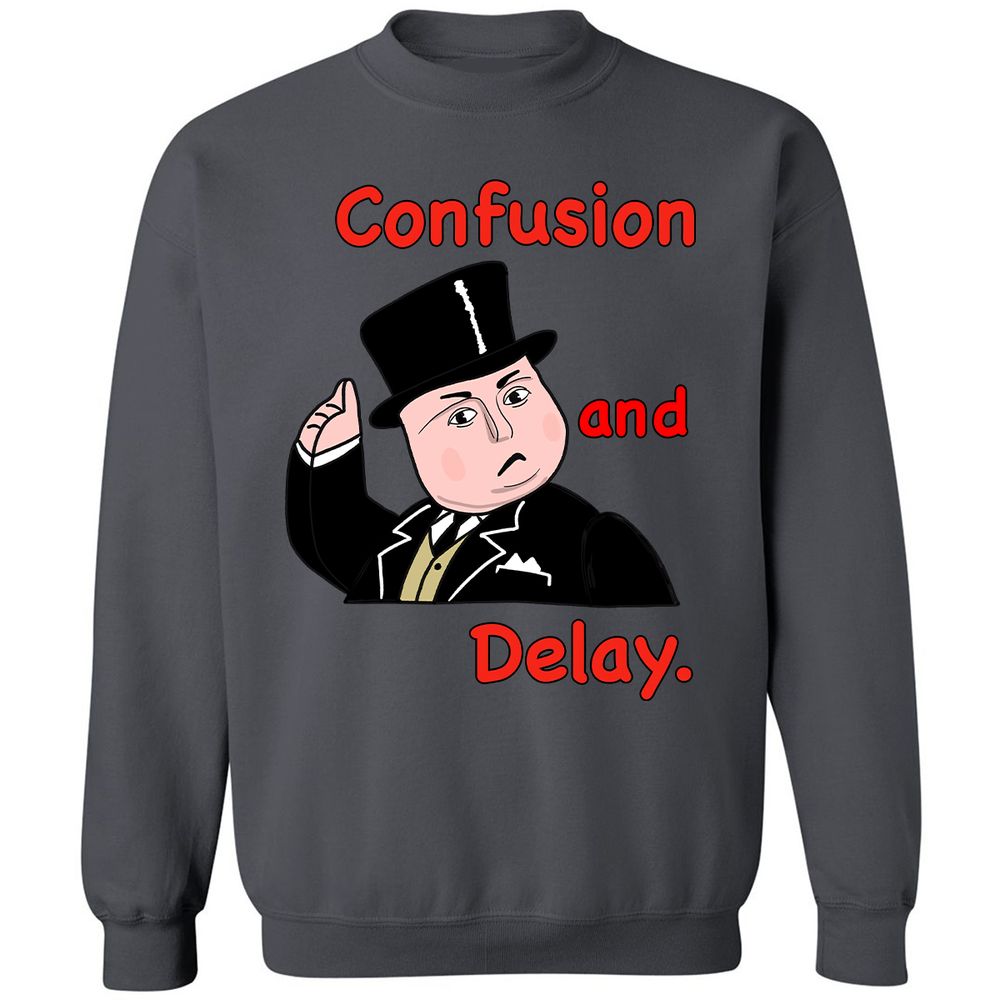 Classic Unisex Sweatshirt - W1VVN295 - Charcoal - 7